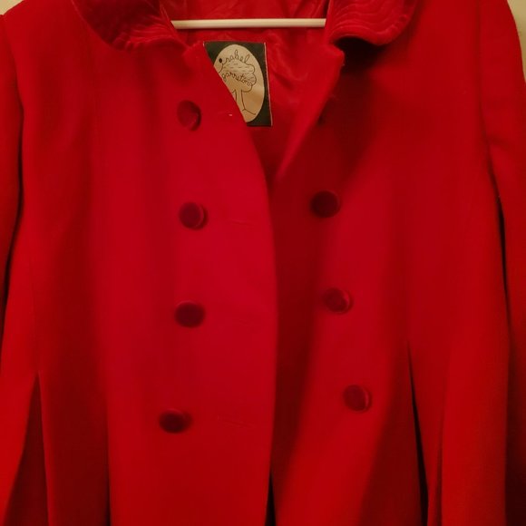 Isabel Garreton New York tailored red wool coat - Picture 3 of 10